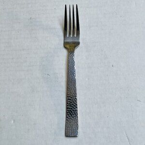 Salad Fork Godinger CASTELLO Hammered Stainless Steel Replacement